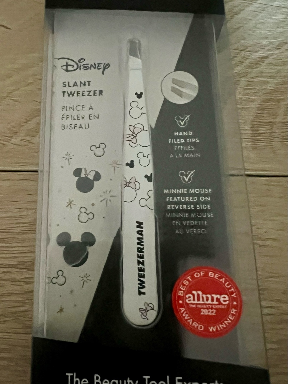 Disney Minnie Mouse White Slant Tweezer
